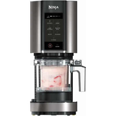 NINJA | Ice Cream Maker | NC300EU | Power 800 W | Capacity 3 x 0.473 L | Black / Grey