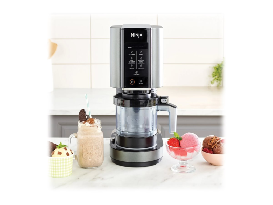 NINJA | Ice Cream Maker | NC300EU | Power 800 W | Capacity 3 x 0.473 L | Black / Grey