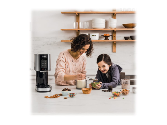 NINJA | Ice Cream Maker | NC300EU | Power 800 W | Capacity 3 x 0.473 L | Black / Grey