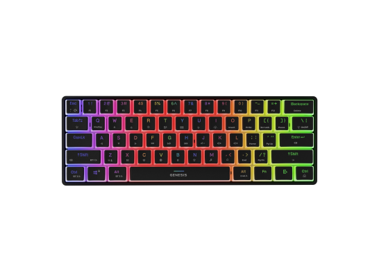 Genesis | THOR 660 G2 | Gaming keyboard | Wireless / Wired | US | Black | 2.4 GHz, Bluetooth, USB | Tactile