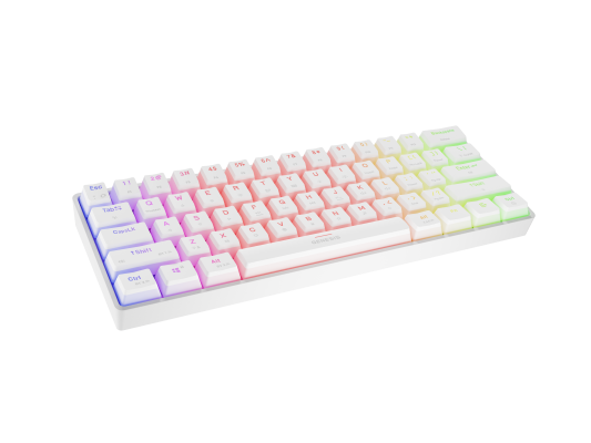 Genesis | THOR 660 G2 | Gaming keyboard | Wireless / Wired | US | White | 2.4 GHz, Bluetooth, USB | Tactile