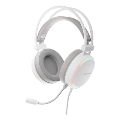 Genesis RGB Gaming Headset | Neon 613 G2 | Wired | Over-ear | Microphone | White