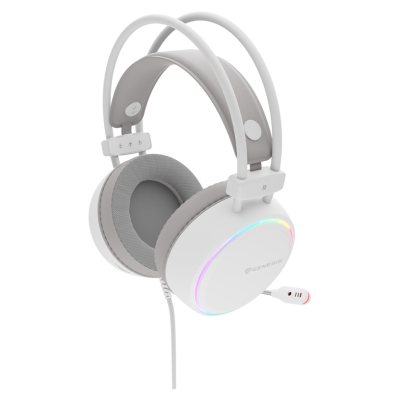 Genesis RGB Gaming Headset | Neon 613 G2 | Wired | Over-ear | Microphone | White