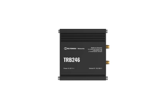 Teltonika Industrial 4G IoT Gateway | TRB246 | 10 / 100 Mbit / s | Ethernet LAN (RJ-45) ports 1 | Mesh Support No | MU-MiMO No | 4G