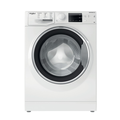 Whirlpool Washing machine | WRBSB 6249 W EU | Energy efficiency class C | Front loading | Washing capacity 6 kg | 1200 RPM | Depth 43 cm | Width 60 cm | LED | White
