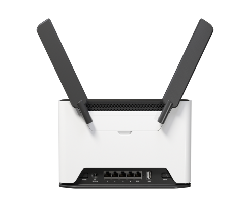 MikroTik Chateau 5G R17 ax S53UG+5HaxD2HaxD-TC&RG650E-EU | 802.11ax | 1200 Mbit / s | 10 / 100 / 1000 Mbit / s | Ethernet LAN (RJ-45) ports 4 | Mesh Support No | MU-MiMO Yes | 1