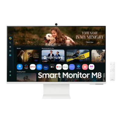 Samsung | LS32FM801UUXDU | 32 " | VA | 16:9 | 60 Hz | 4 ms | 3840 x 2160 pixels | 400 cd / m² | HDMI ports quantity 1 | White
