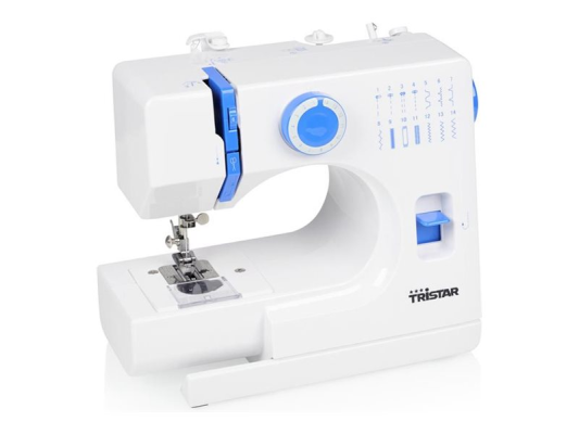 Tristar | Sewing machine | SM-6003 | Number of stitches 14 | Number of buttonholes 1 | White / Blue