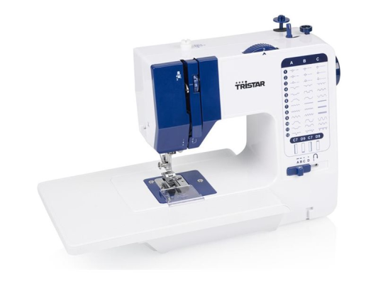 Tristar Sewing machine | SM-6005 | Number of stitches 38 | Number of buttonholes 1 | White / Blue