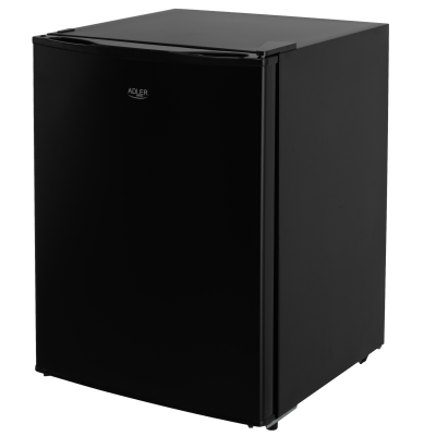 Adler Refrigerator | AD 8097 | Energy efficiency class E | Free standing | Larder | Height 63.2 cm | Fridge net capacity 58 L | 39 dB | Black