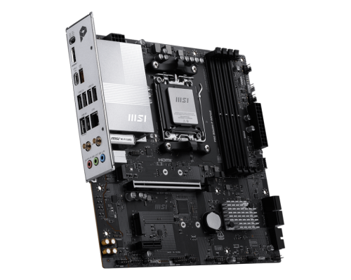 MSI PRO B840M-P WIFI6E | Processor family AMD | Processor socket AM5 | DDR5 | Supported hard disk drive interfaces SATA, M.2 | Number of SATA connectors 4