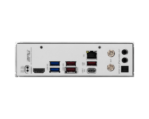 MSI MPG B850I EDGE TI WIFI | Processor family AMD B850 | Processor socket AM5 | DDR5 | Supported hard disk drive interfaces SATA, M.2 | Number of SATA connectors 2