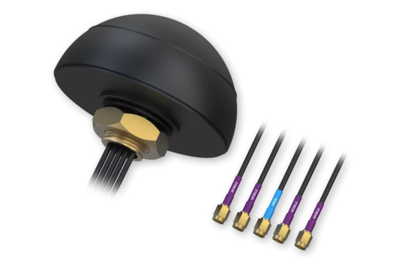 Teltonika Combo Quad Mobile / GNSS Roof SMA Antenna | PR1KCL28 | Gain 28±2 dB | 698-960 / 1710-2690 GHz
