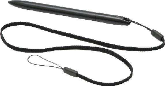 Durabook Spare Stylus and Tether for Capacitive Touch | Black
