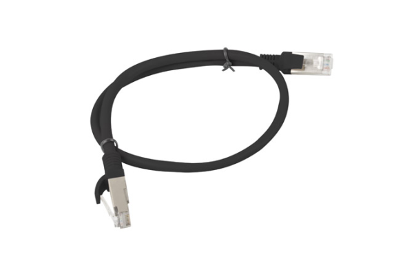 Lanberg | Patchcord CAT.5E UTP | PCU5-10CC-0050-BK | 0.5 m | Black
