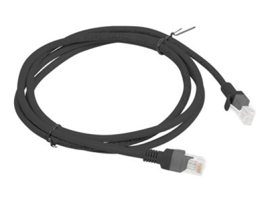 Lanberg | Patch cable - CAT 5e | RJ-45 - male | RJ-45 - male | 1.5 m | Black | Black