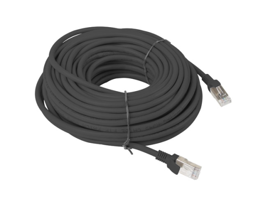 Lanberg | Patchcord CAT.5E UTP Fluke Passed | PCU5-10CC-2000-BK | 20 m | Black