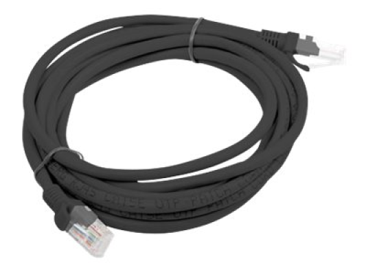 Lanberg | Patchcord CAT.6 UTP Fluke Passed | PCU6-10CC-0300-BK | 3 m | Black