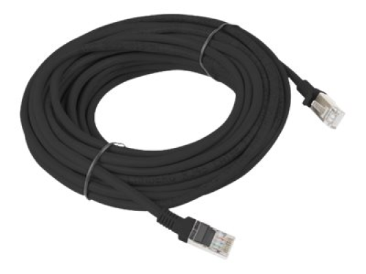 Lanberg | Patchcord CAT.6 UTP | PCU6-10CC-1000-BK | 10 m | Black