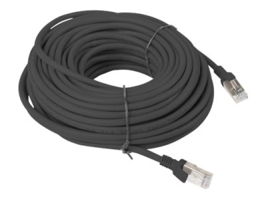 Lanberg | Patchcord CAT.6 UTP | PCU6-10CC-2000-BK | 20 m | Black