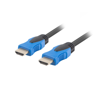 Lanberg HDMI M / M V2.0 Cable 4K CU | CA-HDMI-20CU-0100-BK | HDMI to HDMI | 10 m