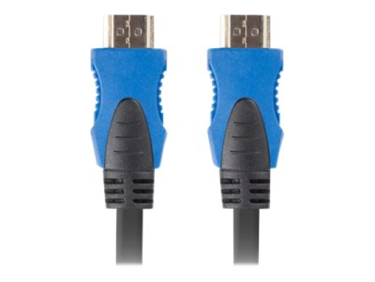 Lanberg HDMI M / M V2.0 Cable 4K CU | CA-HDMI-20CU-0100-BK | HDMI to HDMI | 10 m