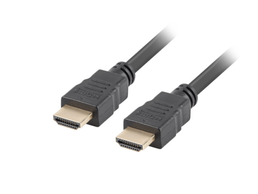 Lanberg | HDMI V1.4 Cable CCS | CA-HDMI-11CC-0010-BK | 1 m | Black