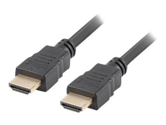 Lanberg | HDMI V1.4 Cable CCS | CA-HDMI-11CC-0010-BK | 1 m | Black