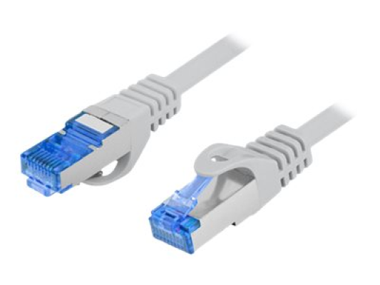Lanberg | Patchcord Cat.6A S / FTP LSZH CCA | PCF6A-10CC-1000-S | 10 m | Grey