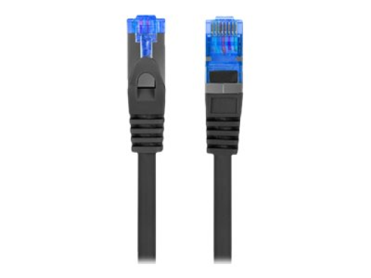 Lanberg | Patchcord Cat.6A S / FTP LSZH CCA | PCF6A-10CC-2000-BK | 20 m | Black