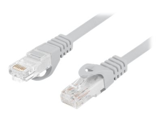 Lanberg | Patchcord Cat.6 UTP LSZH CU | PCU6-10CU-0050-S | 0.5 m | Gray