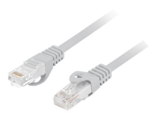 Lanberg | Patchcord Cat.6 UTP LSZH CU | PCU6-10CU-0100-S | 1 m | Grey