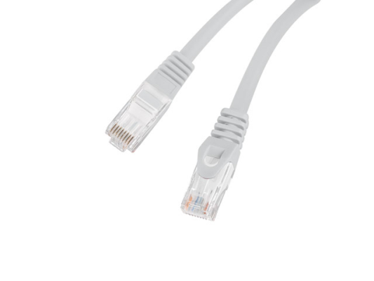 Lanberg | Patchcord Cat.6 UTP LSZH CU | PCU6-10CU-0100-S | 1 m | Grey