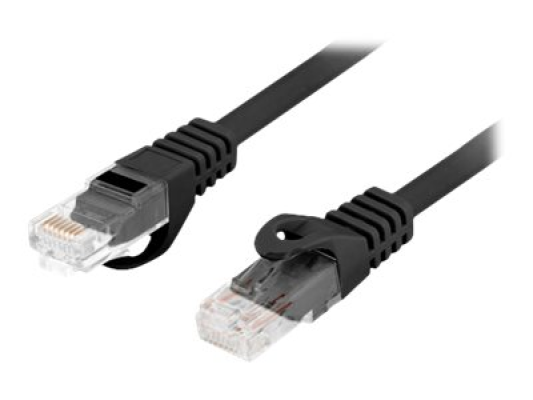 Lanberg | Patchcord Cat.6 UTP LSZH CU | PCU6-10CU-0300-BK | 3 m | Black