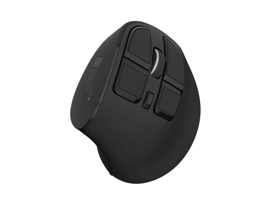 Natec | Vertical Mouse | Euphonie Pro | Wireless | Bluetooth, 2.4GHz | Black