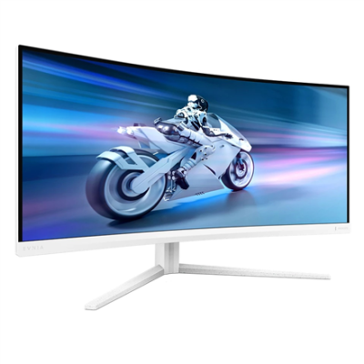 Philips | 34M2C5501A / 00 | 34 " | VA | WQHD | 21:9 | 180 Hz | 1 ms | 3440 x 1440 pixels | 300 cd / m² | HDMI ports quantity 2 | White