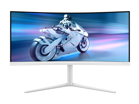 Philips | 34M2C5501A / 00 | 34 " | VA | WQHD | 21:9 | 180 Hz | 1 ms | 3440 x 1440 pixels | 300 cd / m² | HDMI ports quantity 2 | White