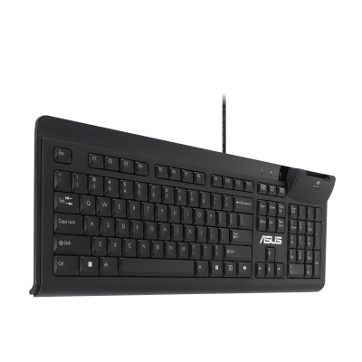 Asus KU100 | Smart Card Keyboard | Wired | US | Black