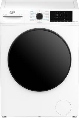 BEKO Washing Machine with Dryer | BMM5DFO5741W | Energy efficiency class A / D | Front loading | Washing capacity 7 kg | 1400 RPM | Depth 52 cm | Width 60 cm | LED | Drying system | Drying capacity 5 kg | Steam function | White