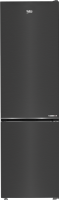 BEKO Refrigerator | B5RCNA405HXBR1 | Energy efficiency class D | Free standing | Combi | Height 203.5 cm | No Frost system | Fridge net capacity 249 L | Freezer net capacity 106 L | Display | 36 dB | Black