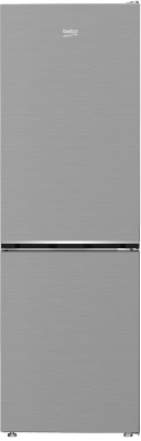 BEKO Refrigerator | B1RCNA364XB | Energy efficiency class E | Free standing | Combi | Height 186.5 cm | No Frost system | Fridge net capacity 210 L | Freezer net capacity 106 L | 37 dB | Grey