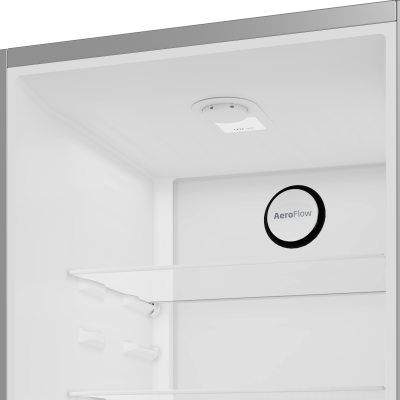 BEKO Refrigerator | B1RCNA364XB | Energy efficiency class E | Free standing | Combi | Height 186.5 cm | No Frost system | Fridge net capacity 210 L | Freezer net capacity 106 L | 37 dB | Grey