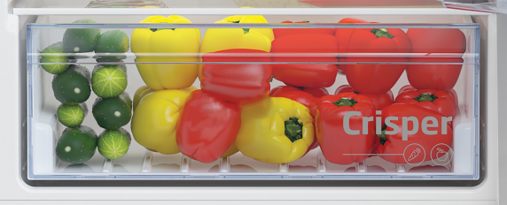 BEKO Refrigerator | BCHA275K41SN | Energy efficiency class E | Built-in | Combi | Height 177.5 cm | No Frost system | Fridge net capacity 193 L | Freezer net capacity 69 L | 38 dB | White