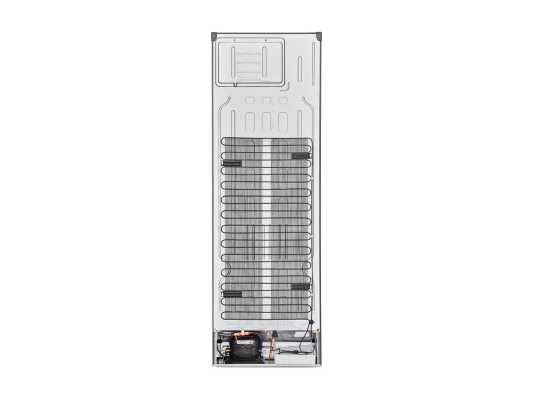 LG Refrigerator | GBV21L0EPY | Energy efficiency class E | Free standing | Combi | Height 186 cm | No Frost system | Fridge net capacity 234 L | Freezer net capacity 110 L | Display | 35 dB | Prime Silver