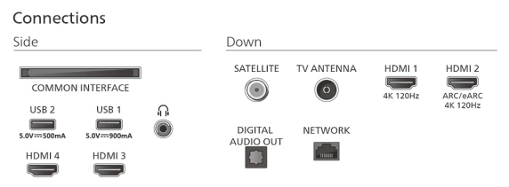 Philips OLED 4K Ambilight TV | 65OLED820 / 12 | 65 | Smart TV | Google TV | Grey