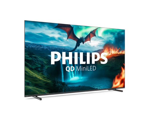 Philips QD MiniLED 4K TV | 65MLED820 / 12 | 65 | Smart TV | TITAN OS | UHD | Black