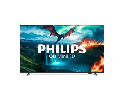 Philips QD MiniLED 4K TV | 75MLED820 / 12 | 75 | Smart TV | TITAN OS | UHD | Black