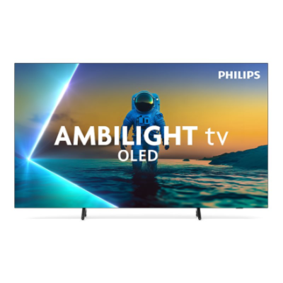 Philips OLED 4K Ambilight TV | 77OLED820 / 12 | 77 | Smart TV | Google TV | UHD | Grey