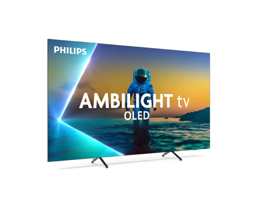 Philips OLED 4K Ambilight TV | 77OLED820 / 12 | 77 | Smart TV | Google TV | UHD | Grey