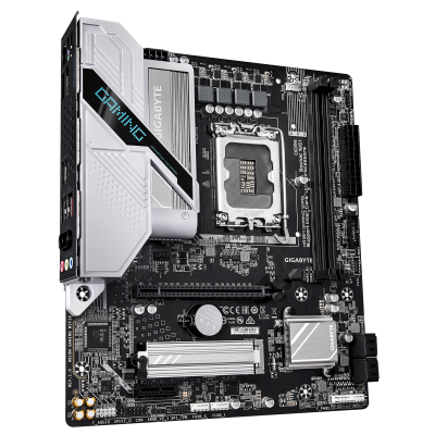 Gigabyte H810M GAMING WIFI6 | Processor family Intel | Processor socket LGA1851 | DDR5 | Supported hard disk drive interfaces M.2, SATA | Number of SATA connectors 4
